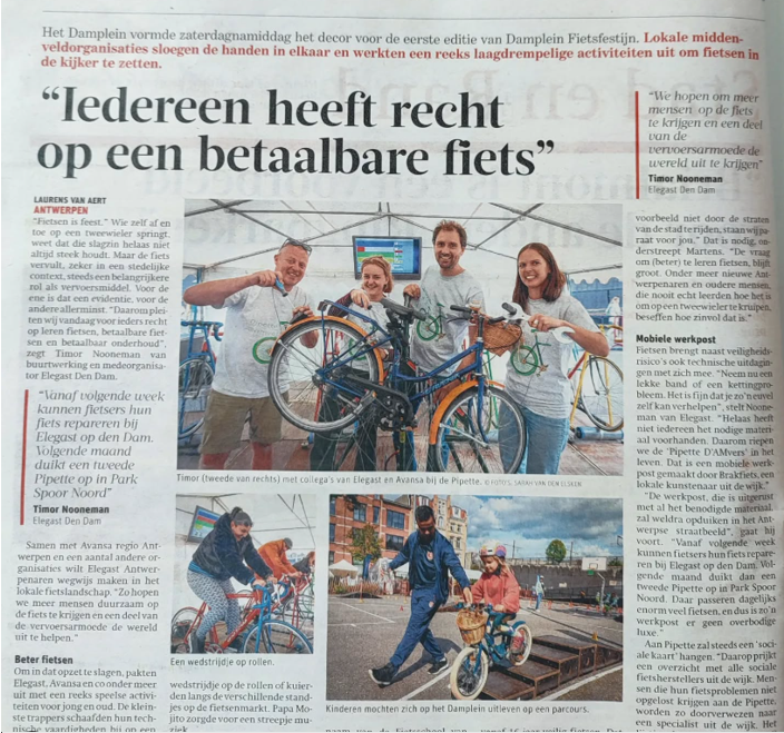 artikel Nieuwsblad